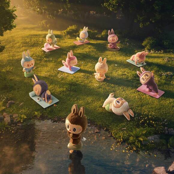 Pop Mart Labubu Lazy Yoga Blind Box Bundle of 3 – Authentic Sealed Collectibles - Picture 14 of 14